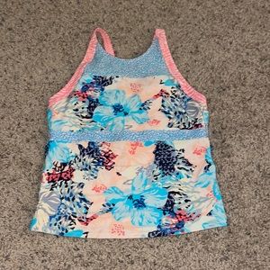 ATHLETA GIRL tankini top size XXL/16